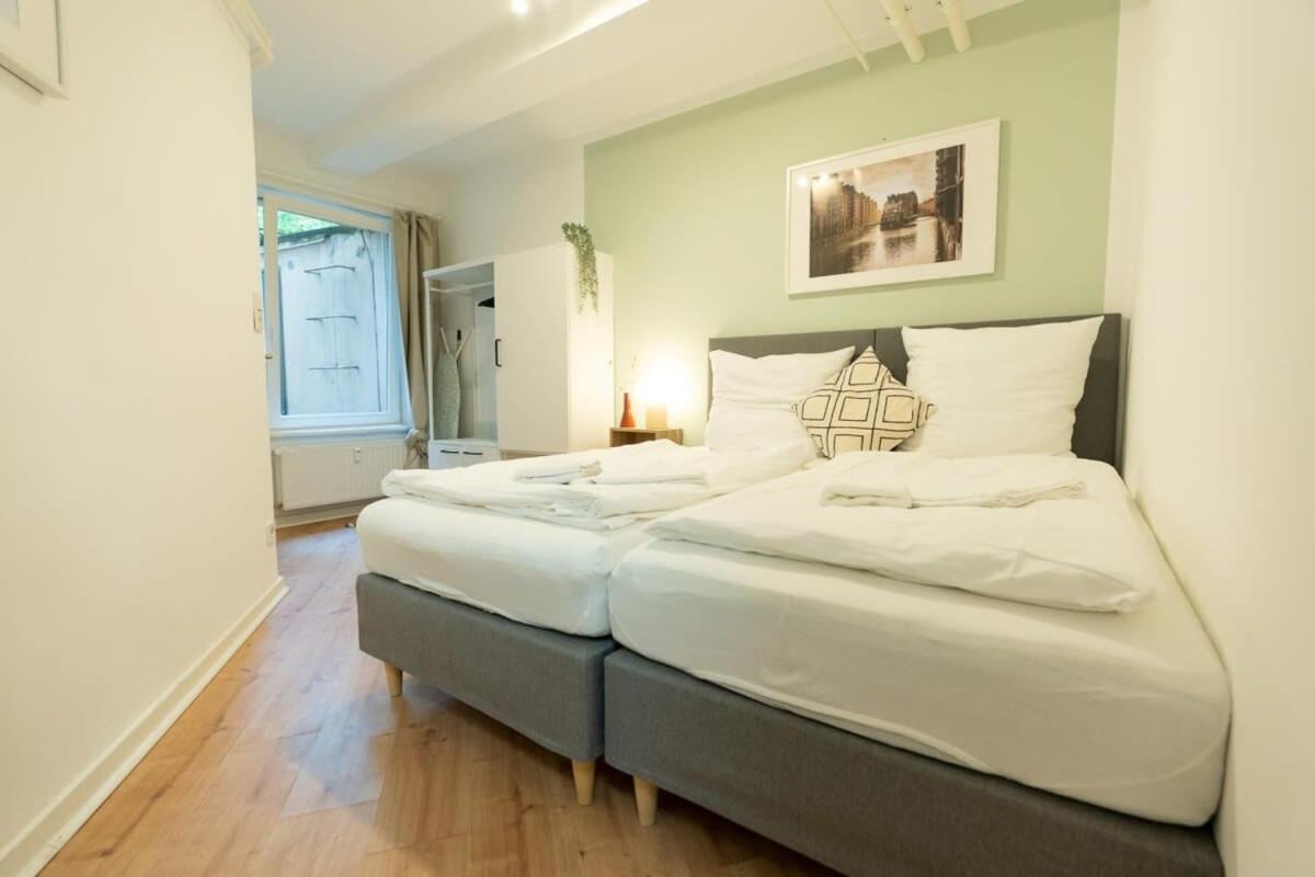 Hamburg City Apartment For 4 외부 사진